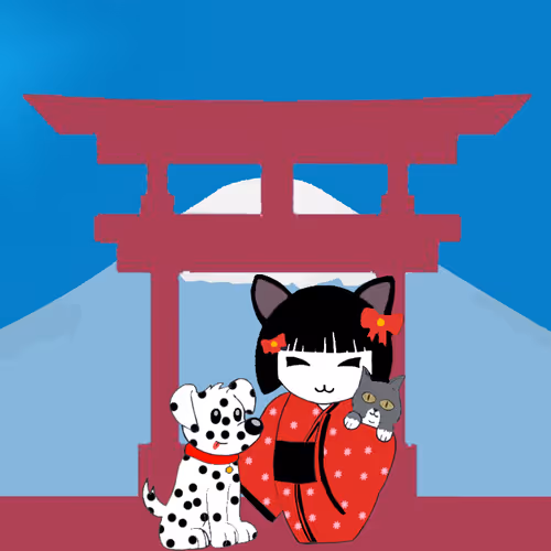 Sofia with her animals