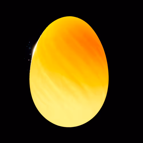 Oval Planet Solar Eclipse