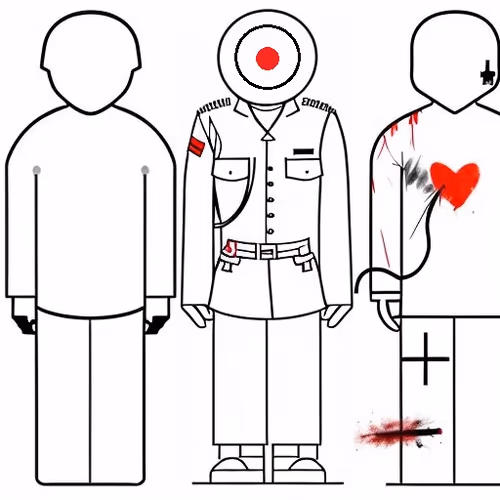 Children's coloring book "Small Soldiers"