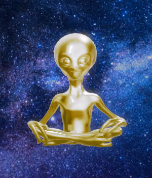 Some Flexing Aliens - old