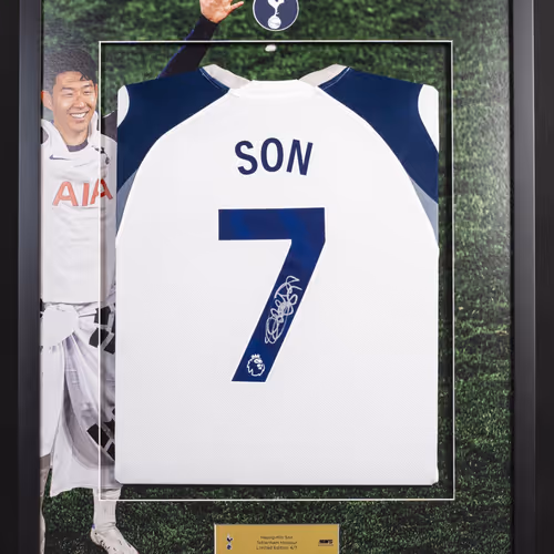 Son Heung-Min Limited Signed Shirt Collection (4/7 Series)