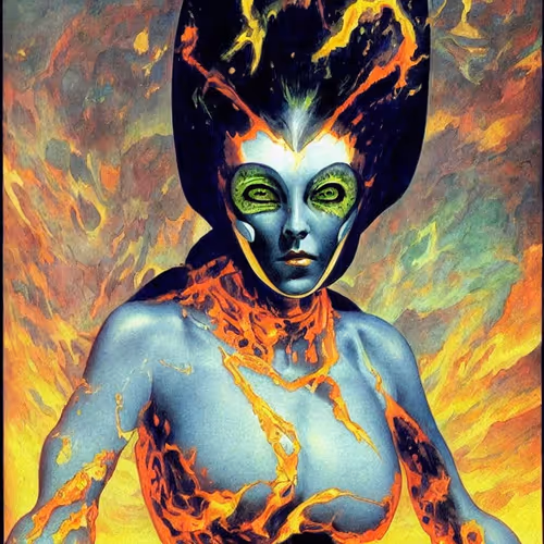 Space Cyber Woman