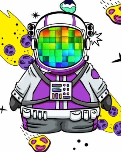 Space Face Heads - old