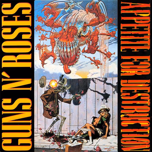 Spectro Art - Rock Legends - Guns N' Roses - Appetite For Destruction