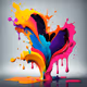 splashes of paint