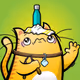 Splash kitty