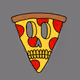 Spooky scary pizzas