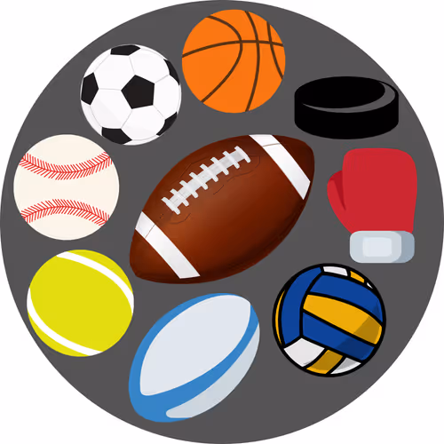 Sports stickers