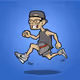 Sporty Smiling Man