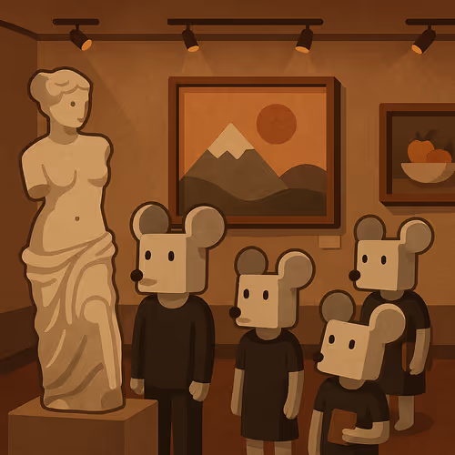 Square mice are playing board games