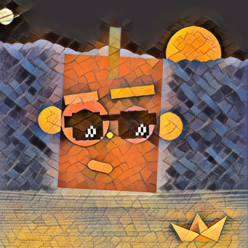 Squares looking at boats