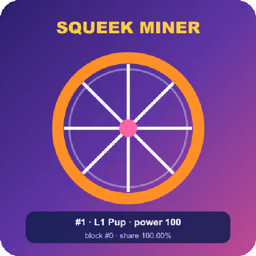 Squeek Miner NFT