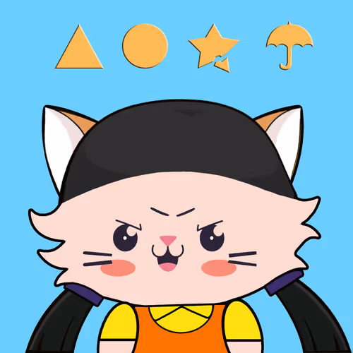 Squid game Cat - old