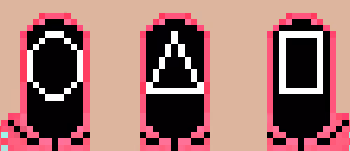 SoloMint-Squid Game Pixeled Characters