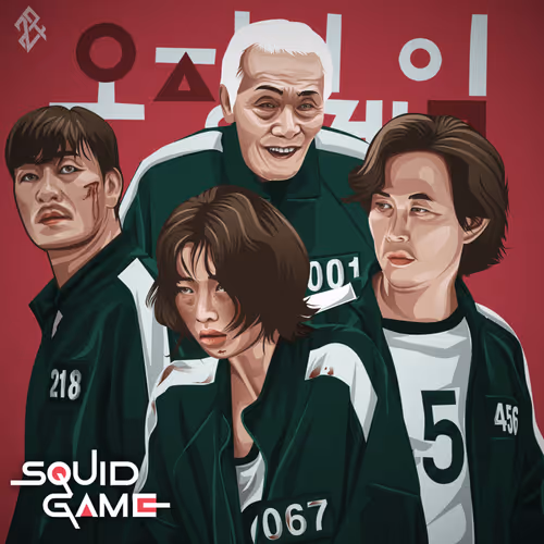 Squid Game Vector Art