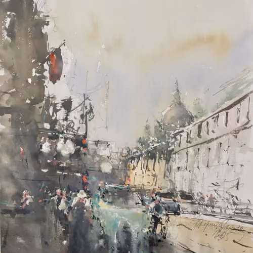 St. Petersburg's rhythms of life - old