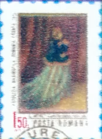 StampsSent Claude Monet