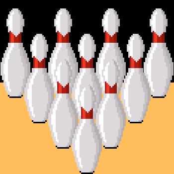 Standing Pins