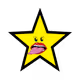 Star funny face