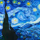 Starry Night Doge Moon - old