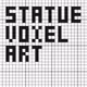Statue Voxel Art