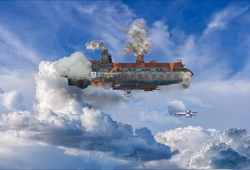 Steampunk Airships
