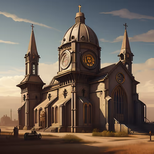 Steampunk Churches