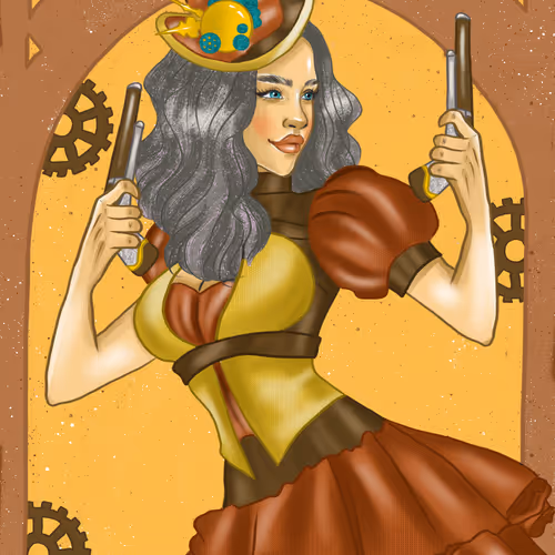 Steampunk_girls - old