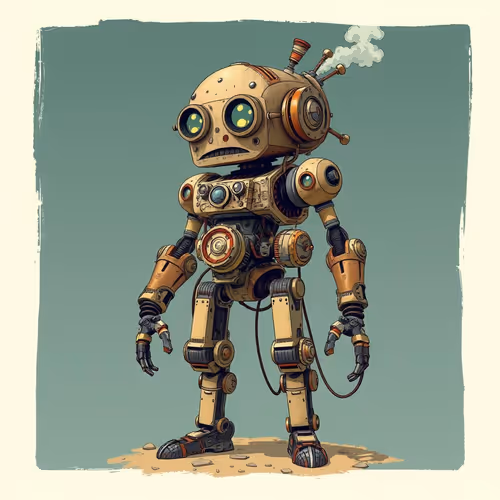 Steampunk Robots Base