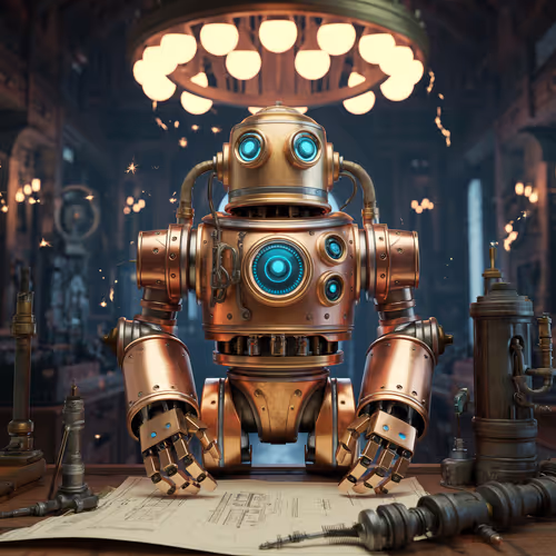 Steampunk Robots Soneium