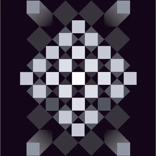 Stereogram Playing CARDS