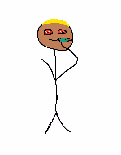 Stickman Smoking