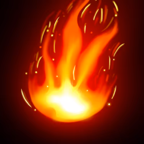 Still Colorful Flames Collection