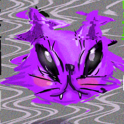 strange head cat collection