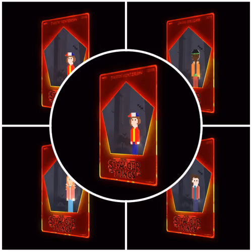 STRANGER THINGS CARD ATOMICHUB