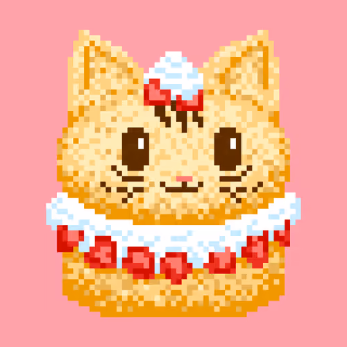 Strawberry Short Cat - old