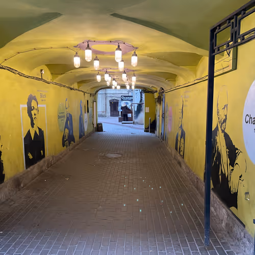 Street Tunnel Art of Russian Writers & Composers