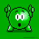 Stressballman Green - old