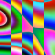 Stiped waves