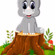Stump Animals - old