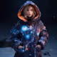Outer Space Winter Coat