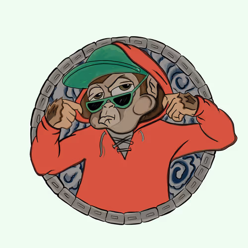 Stylish clever Ape