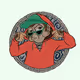 Stylish clever Ape