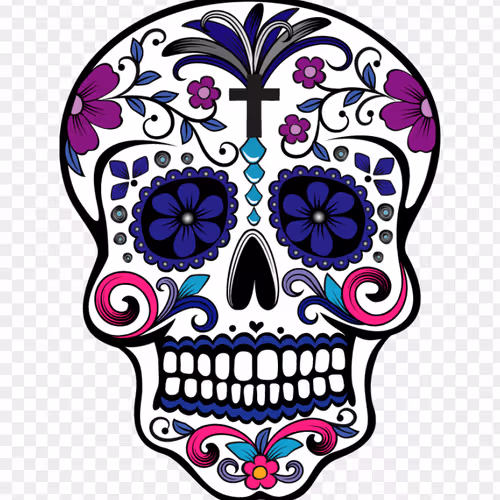 sugar skulls art