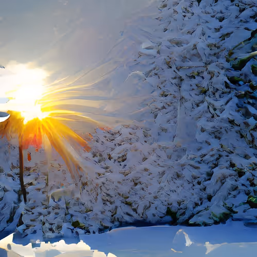 Sun and Snow