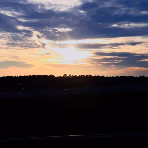 Sundown in November