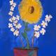 Sunflowers in Pots