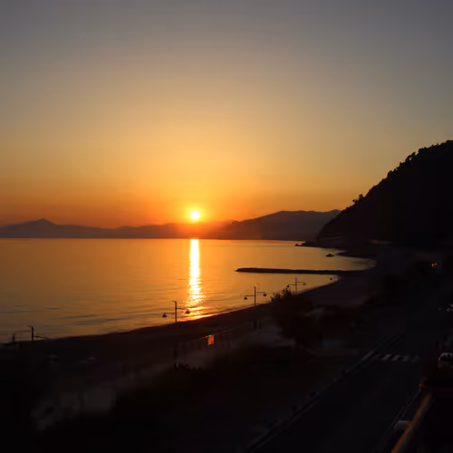 Sunset in Italy