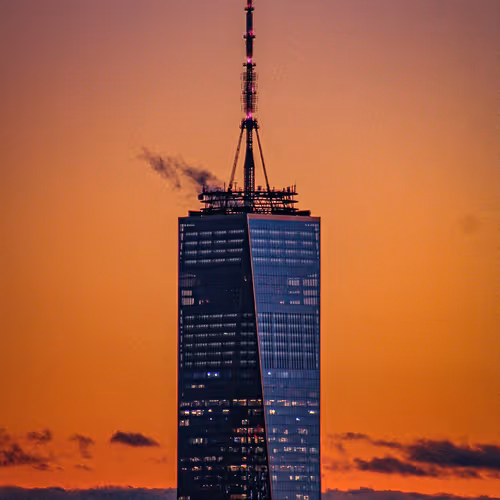 Sunset in the Big Apple