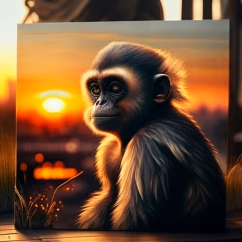 Sunset Ape
